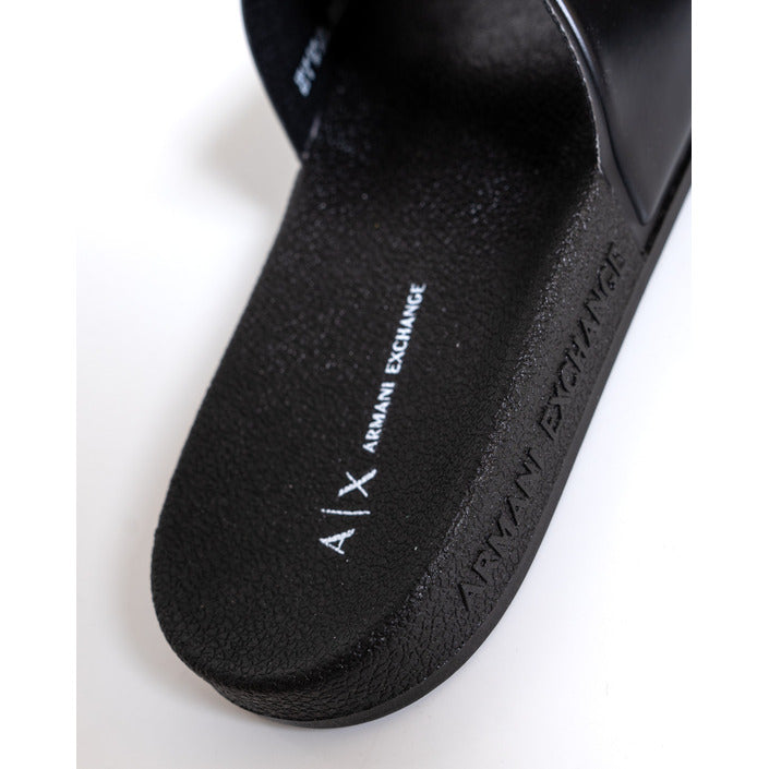 Armani exchange slides womens best sale