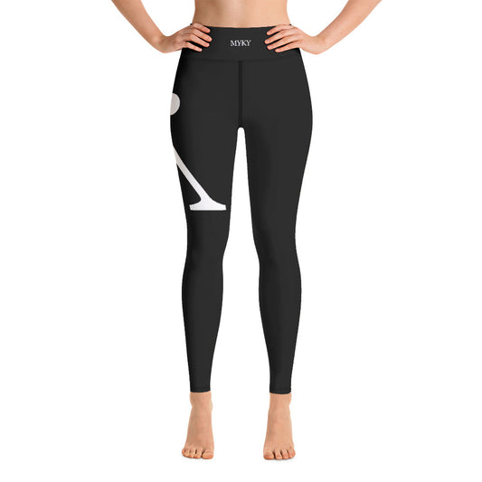 Yoga Leggings Black/White