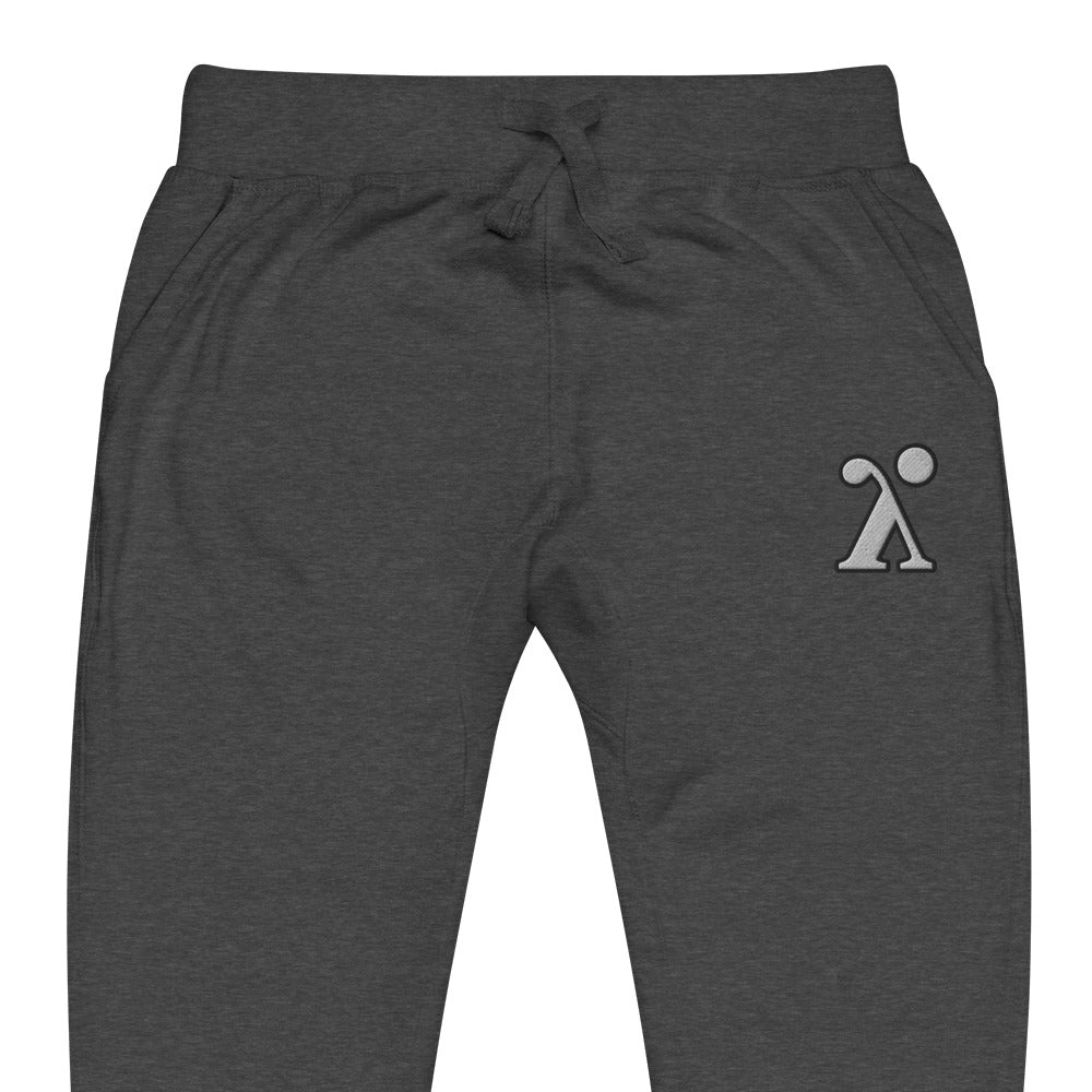 Unisex fleece sweatpants (Charcoal)